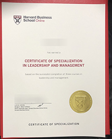 Harvard Business School online certificate-哈佛商学院毕业证