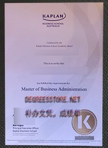 Kaplan Business School Diploma，Kaplan商学文凭