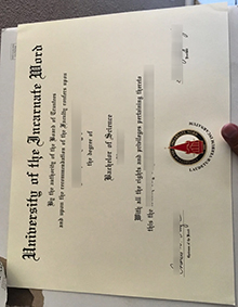 UIW diploma sample