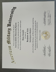 American Military University diploma