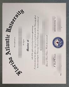 FAU diploma certificate