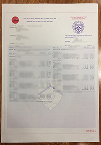 Okanagan College transcript