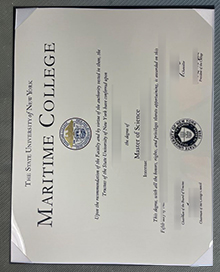 SUNY Maritime College diploma certificate