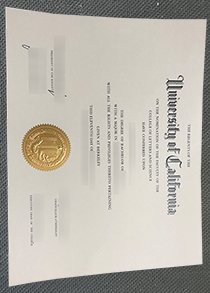 UC Berkeley diploma，加州大学伯克利分校文凭样本