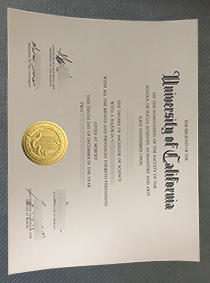 UC Merced diploma certificate