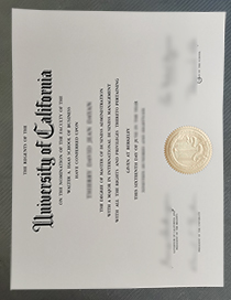 UC Riverside degree certificate