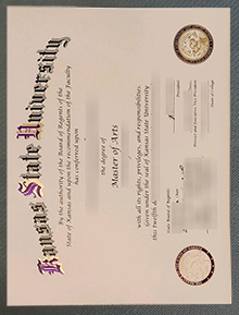 Kansas State University diploma certificate