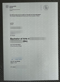 Universität Basel degree