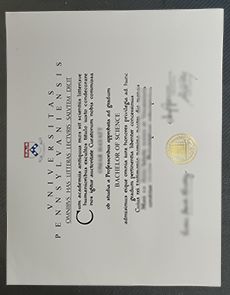 University of Pennsylvania diploma