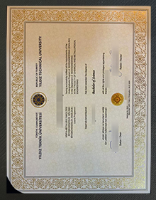 Yıldız Technical University diploma