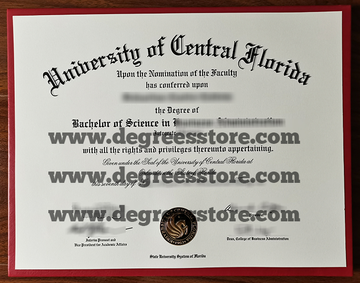 UCF diploma
