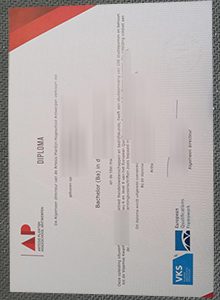 AP Hogeschool Antwerpen diploma sample