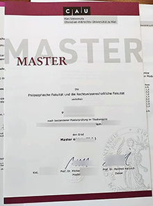 Christian-Albrechts-Universität zu Kiel Urkunde