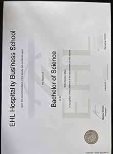 EHL Hospitality Business School degree