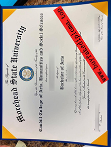 Morehead State University diploma