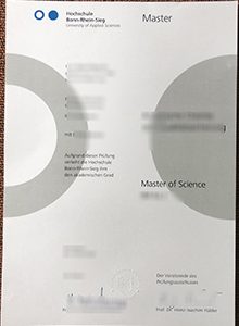 Hochschule Bonn-Rhein-Sieg Urkunde