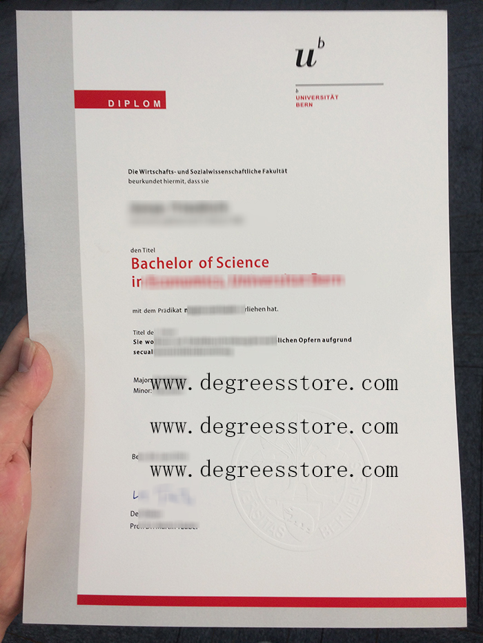 Universität Bern diploma