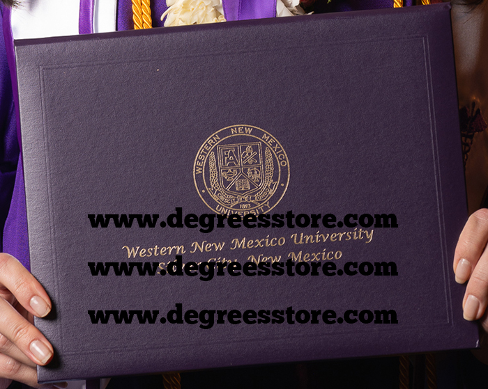 Western New Mexico University diploma cover