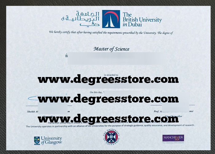 British University in Dubai degree