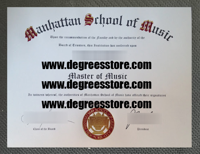 Manhattan School Of Music Diploma