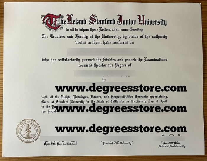 Stanford University degree