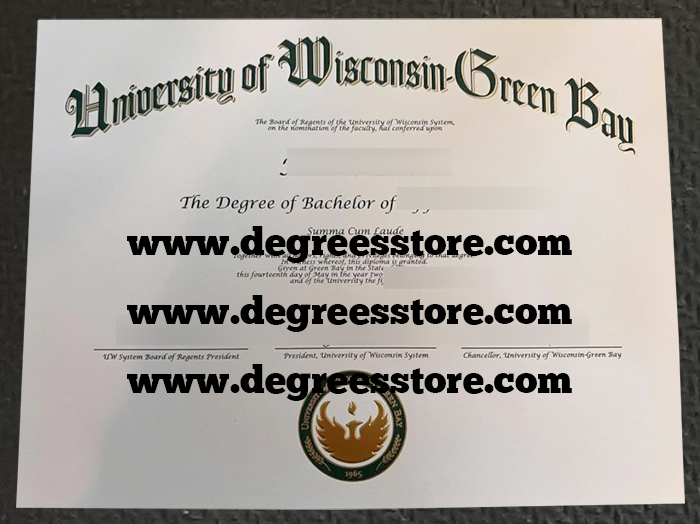 UWGB diploma certificate
