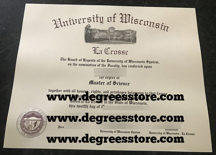 UW–La Crosse diploma, Order a UWL degree