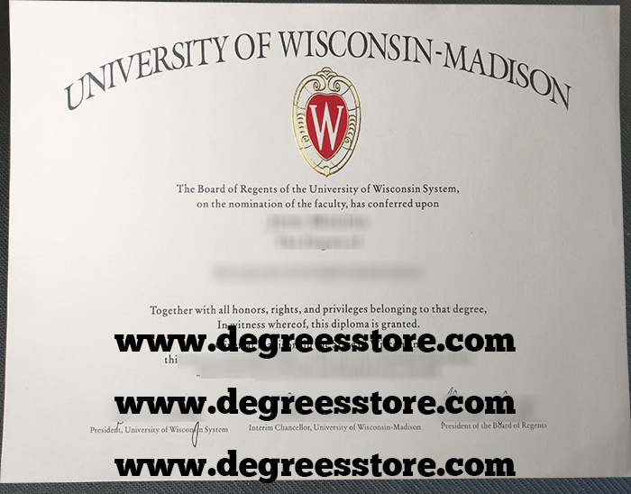 UW–Madison diploma, Order a Madison degree