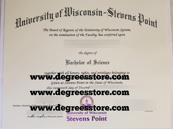 UW–Stevens Point diploma, Order a UWSP degree