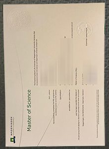 Wageningen University & Research degree