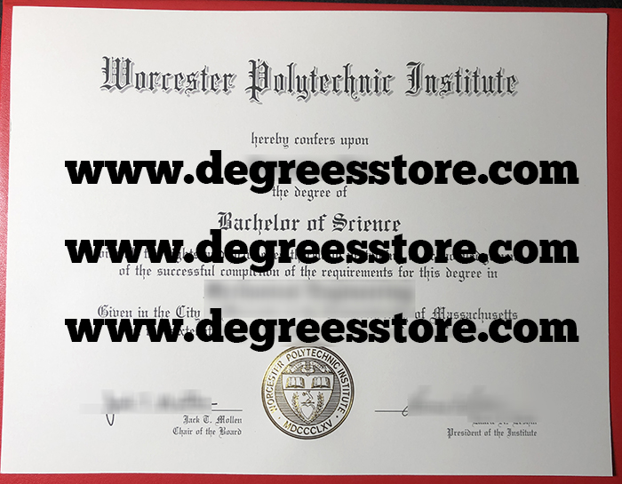 Worcester Polytechnic Institute diploma