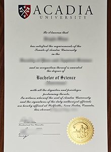 Acadia University degree certificate, 购买阿卡迪亚大学文凭证书