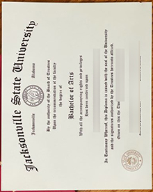 Jacksonville State University Diploma