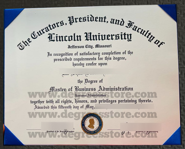 Lincoln University (Missouri) diploma