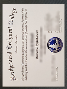 Northcentral Technical College (NTC) diploma, 订购北中部技术学院文凭证书