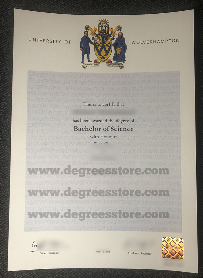 University of Wolverhampton degree