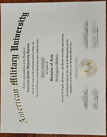 American Military University degree
