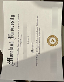 Moran University degree certificate