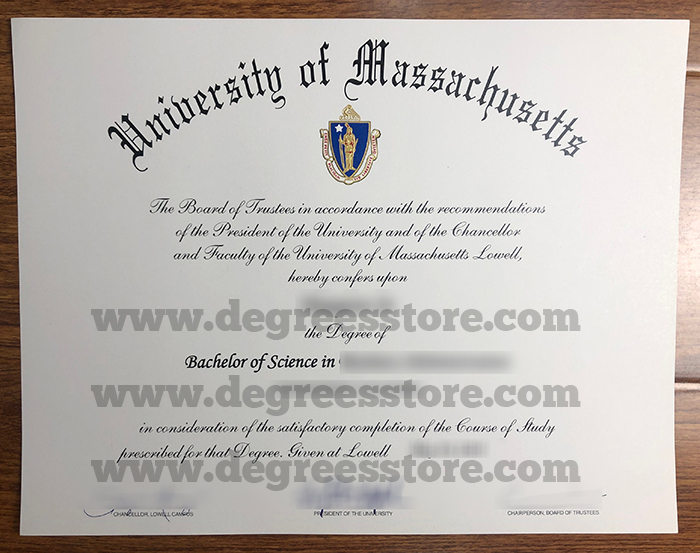 University of Massachusetts BSc diploma 马萨诸塞大学理学学士文凭