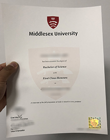 密德萨斯大学毕业证，Middlesex University degree