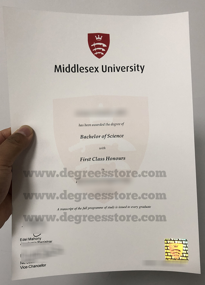 Middlesex University degree