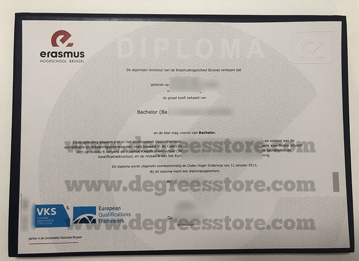 Erasmushogeschool Brussel Diploma 