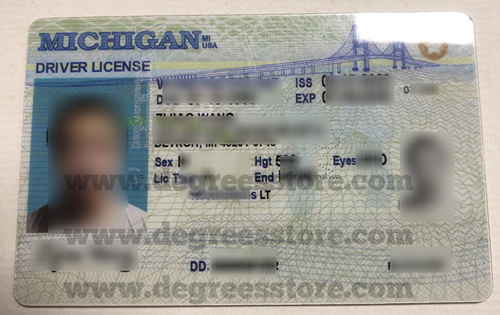 Michigan ID, 购买可扫描的密歇根州驾驶执照
