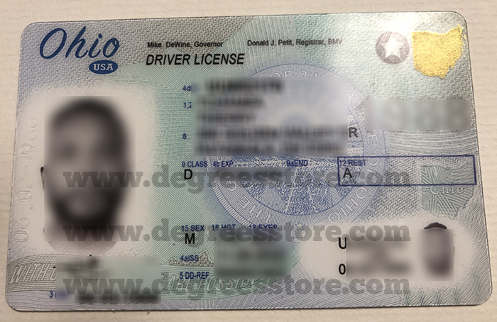 俄亥俄州驾驶执照