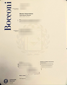 博科尼大学毕业证