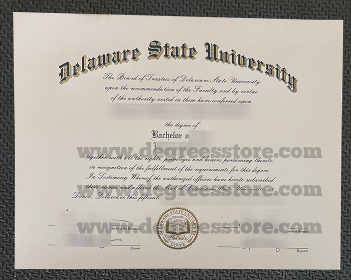 Delaware State University Diploma