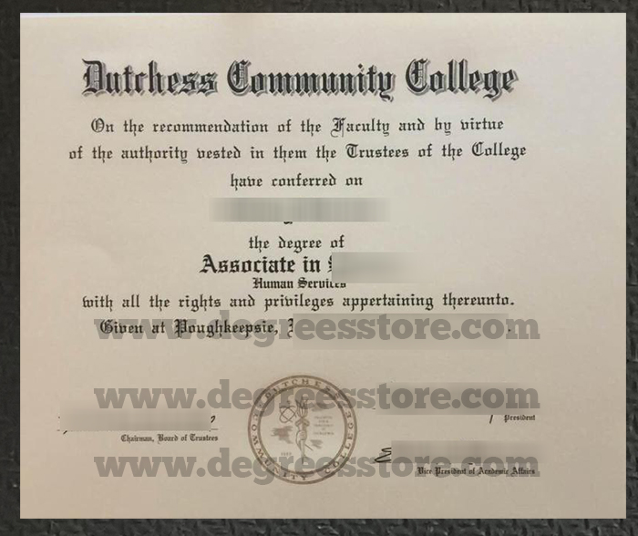 Dutchess Community College degree