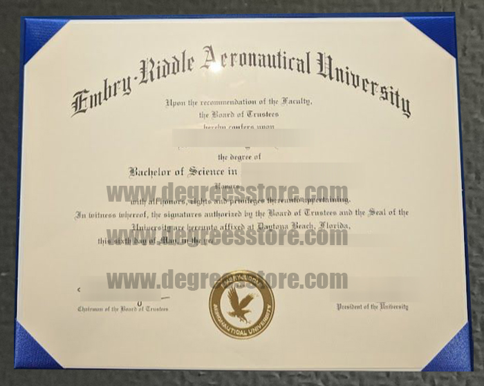 ERAU diploma