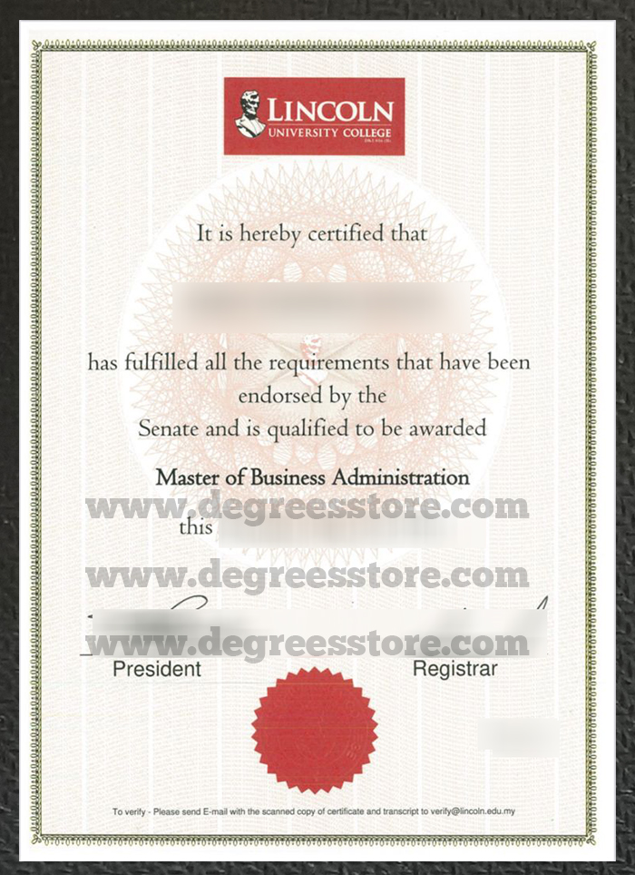Lincoln University College diploma