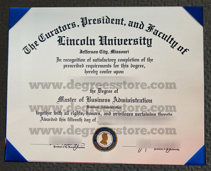 Lincoln University (Missouri) degree
